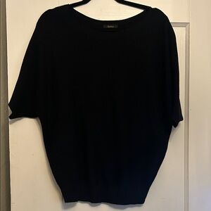 Quince Lightweight Cotton Cashmere Link-Stitch Dolman Sweater